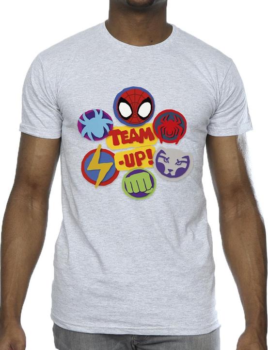 Immagine prodotto Spidey And His Amazing Friends Team Up Maglietta Uomo (XXL)