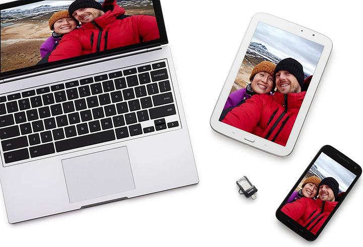 Actual product image SanDisk Ultra Dual Drive M3.0 (256 GB, USB-A, Micro USB)