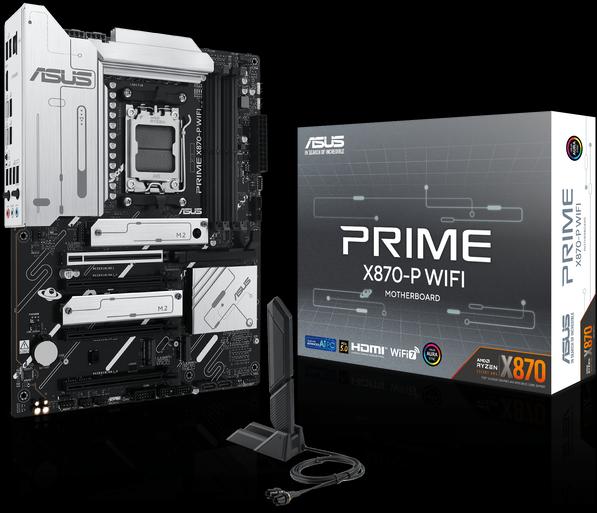 Actual product image ASUS Prime X870-P WIFI (AM5, AMD X870, ATX)