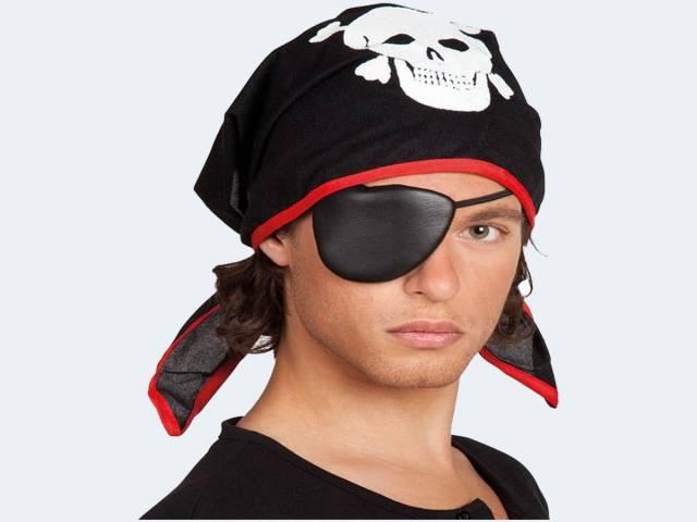 Produktbild Boland Bandana Pirat mit Augenklappe