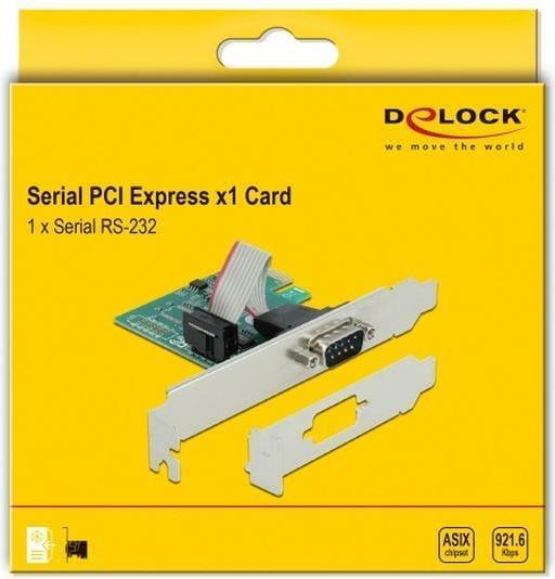 Actual product image Delock PCI card 90006 1x serial / RS-232