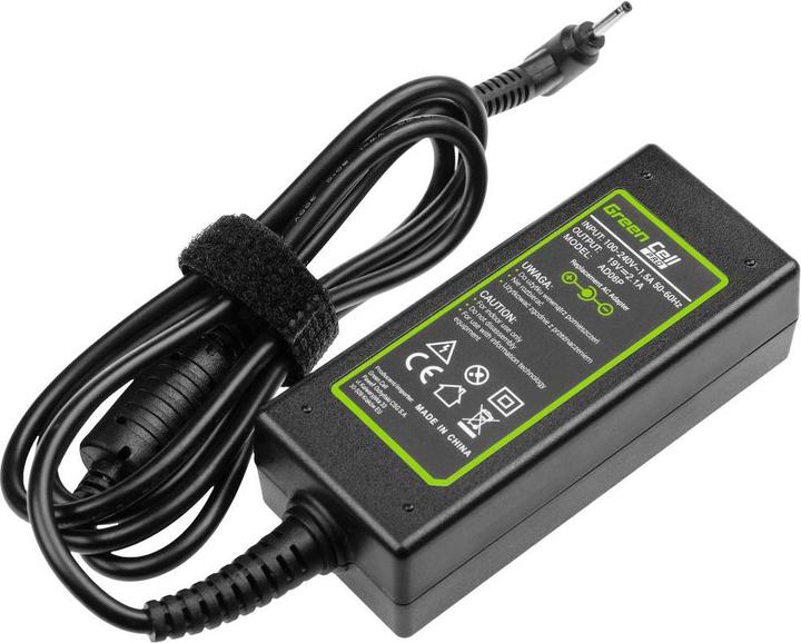 Actual product image GreenCell PRO Laptop Charger for Asus Eee PC 1001PX - 1215N X101 - 19V - 2.1A - 40W (40 W)
