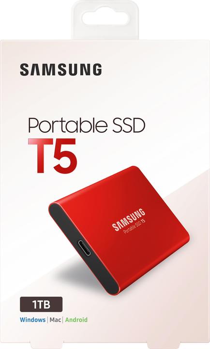 Image du produit Samsung T5 portable (1000 Go)