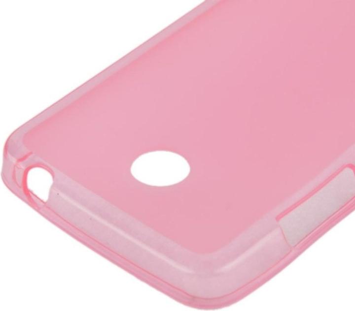 Produktbild König Design Handyhülle Transluzente TPU Tasche für Nokia Lumia 630 / 635 Pink (Nokia Lumia 630)