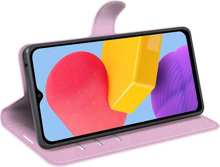 Produktbild Cover-Discount Galaxy M13 - Leder Etui Hülle rosa (Samsung Galaxy M13)