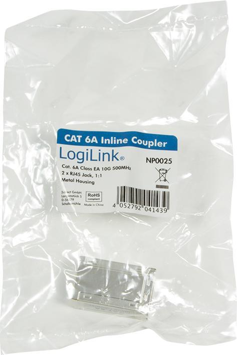Actual product image LogiLink Patch cable connector (Network coupling)