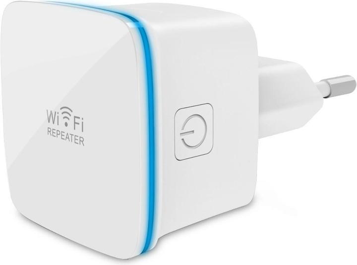 Actual product image Techly I-WL-REPEATER7 Network expansion module Network repeater 10 (300 Mbit/s, 300 Mbit/s)