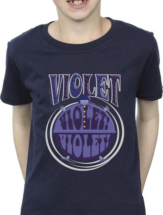Image du produit Willy Wonka & the Chocolate Factory - T-shirt VIOLET TURNING VIOLET - Garçon (104)