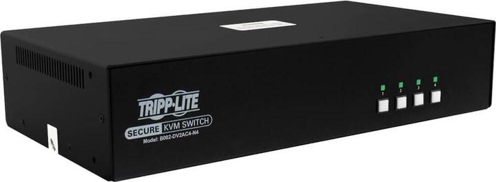 Produktbild Eaton TIPPLITE Secure NIAP KVM Switch Dual Monitor DVI 4-Port Audio CAC
