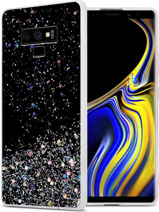 Actual product image Cadorabo TPU cover sparkling glitter (Samsung Galaxy Note 9)