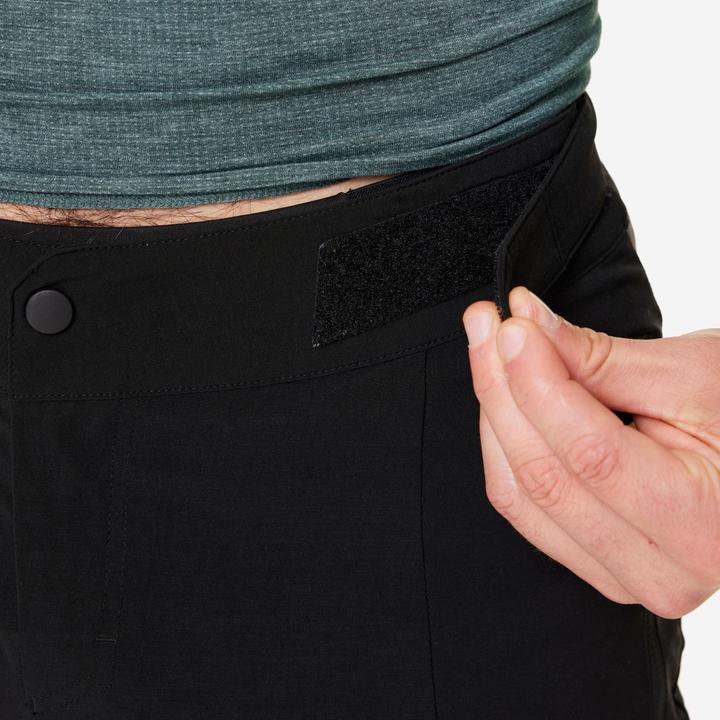 Immagine prodotto Rockrider Pantaloncini da ciclismo MTB estate all mountain leggeri e traspiranti donna/uomo nero (3XL)