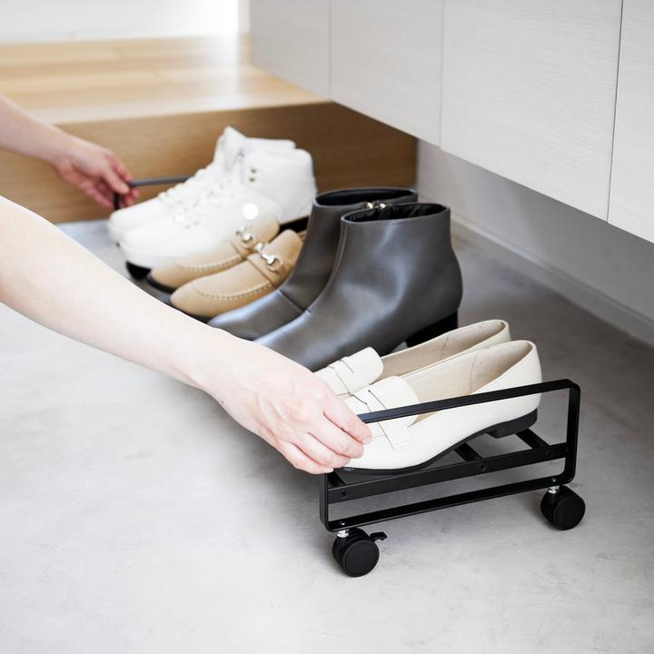 Produktbild Yamazaki Schuhregal mit Rollen TOWER