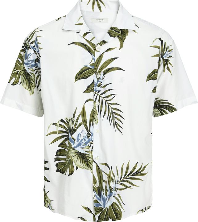 Jack & Jones Jprbladrew Print Resort Shirt S/S Ln
