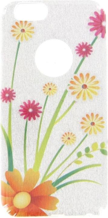 Immagine prodotto OEM Custodia in silicone per iPhone 6 con motivo floreale glitterato (Apple iPhone 6)