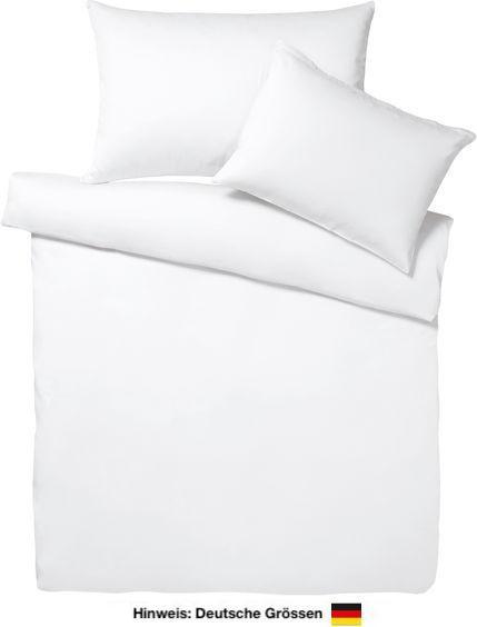 Immagine prodotto Living Home Percalle Uni (Set di biancheria da letto, 155 x 220 cm, 80 x 80 cm)