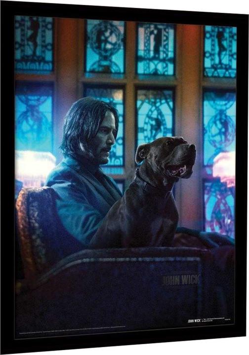Produktbild John Wick Gerahmtes Poster Chapter 3 (40 x 30 cm)