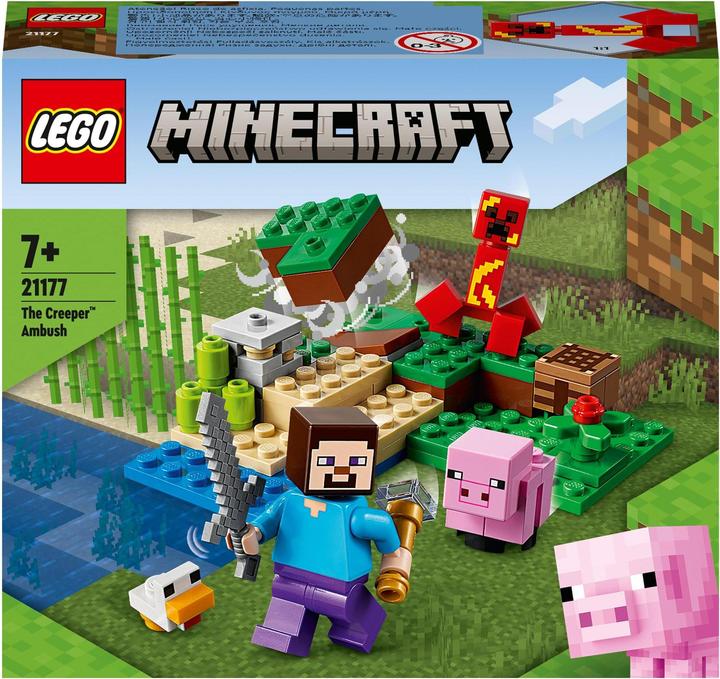 Actual product image LEGO The ambush of the Creeper (21177, LEGO Minecraft)
