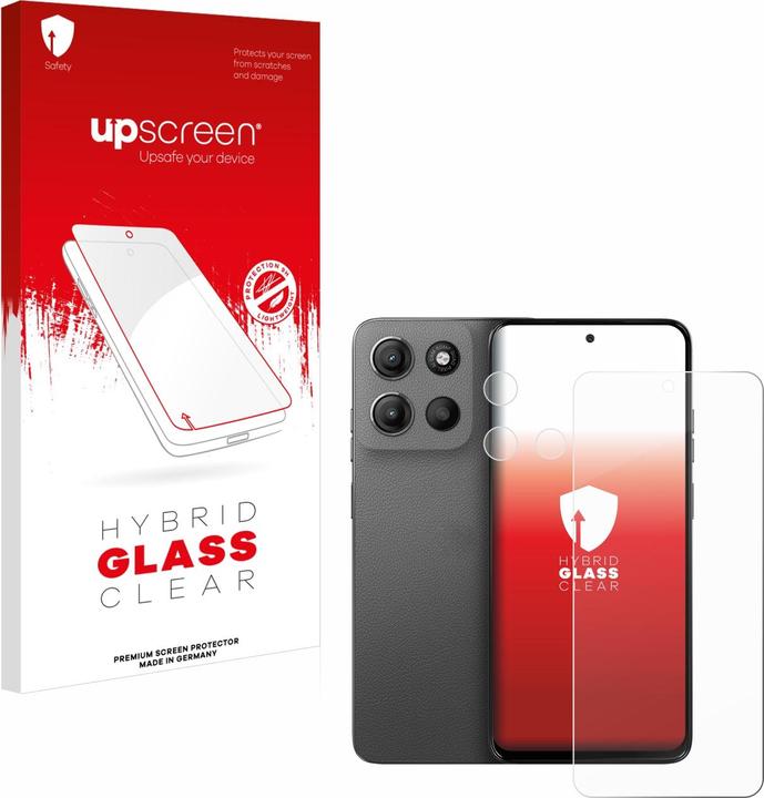 Actual product image upscreen Scratch Shield Glass (1 Piece, Motorola Moto C)
