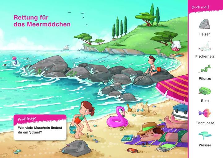 Produktbild Duden Leseprofi – Mit Bildern lesen lernen: Abenteuer mit dem Meermädchen (Deutsch, Anja Kiel, Alexandra Langenbeck, 2022)