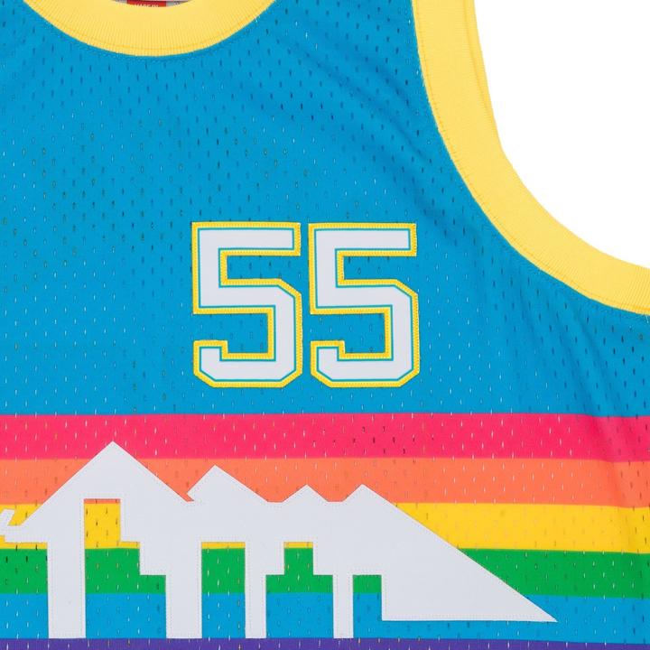 Immagine prodotto Mitchell & Ness Maglia Swingman Denver Nuggets TROPICAL Dikembe Mutombo - M (M)