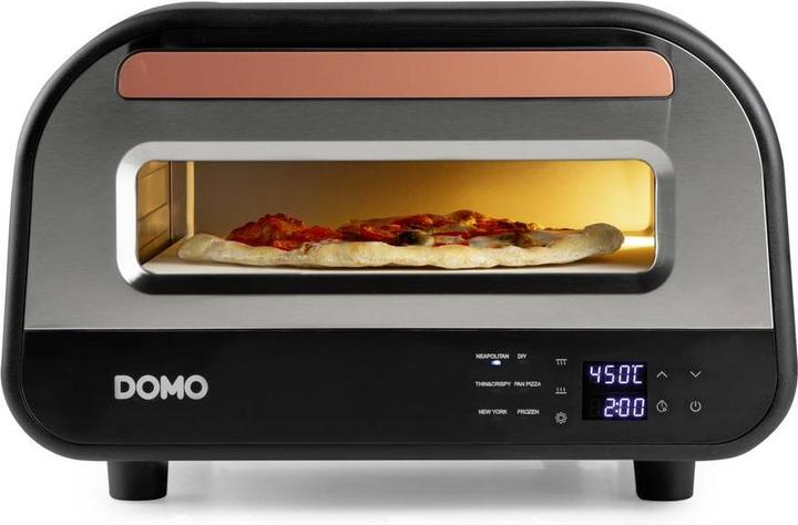 Produktbild Domo ELEKTRISCHER PIZZAOFEN “PIZZA GENIUS” Pizzaofen (Pizzaofen Elektro)