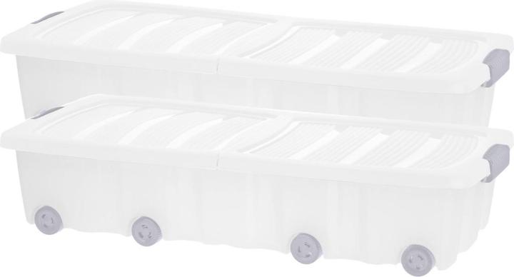 Immagine prodotto Storage Solutions 2er-Set Unterbett-Box mit Rollen