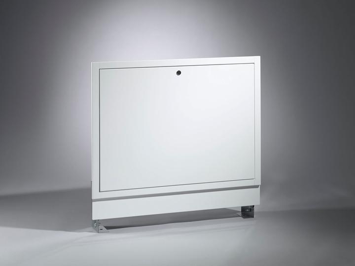 Actual product image Magni Buderus / Empur Exclusiv flush-mounted manifold cabinet for underfloor heating, width 520 - 1120