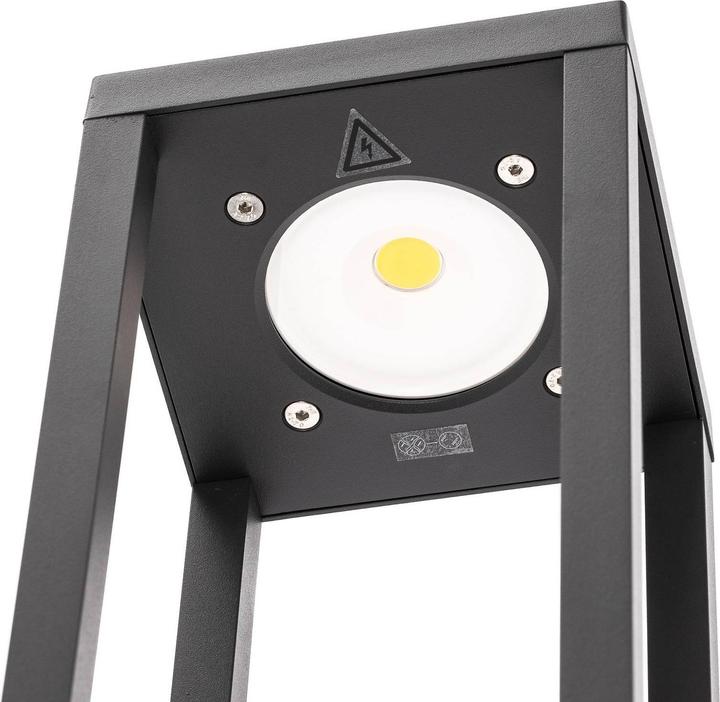 Image du produit Lucande Carlota lampe de jardin extérieure H65 Dark Grey (935 lm, IP65)