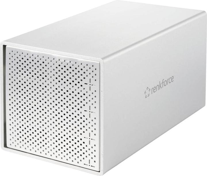 Produktbild Renkforce RF-5587610 SATA-Festplatten-Gehäuse 2.5 Zoll, 3.5 Zoll USB-C® 5Gbps (2.5", 3.5")