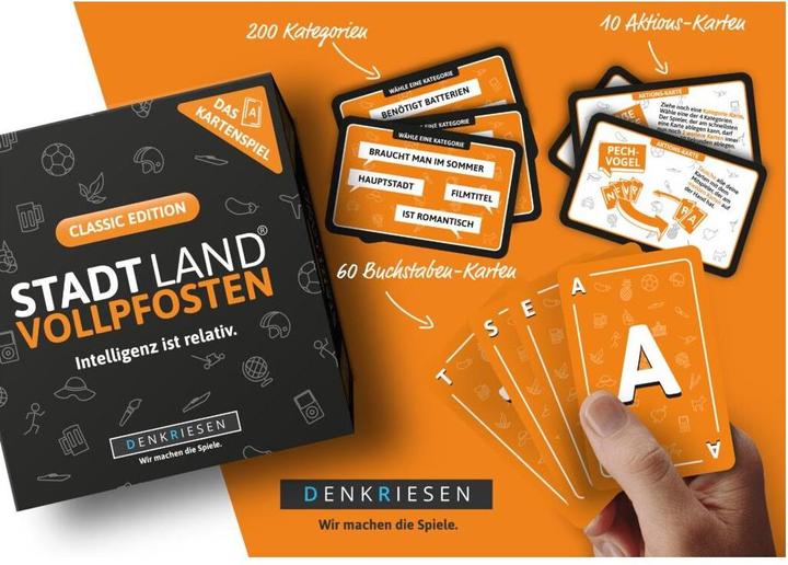 Image du produit Denkriesen Les abrutis de la ville et de la campagne - l'intelligence est relative (Allemand)