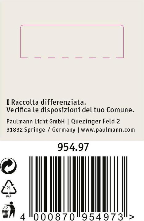 Produktbild Paulmann URail Endkappe