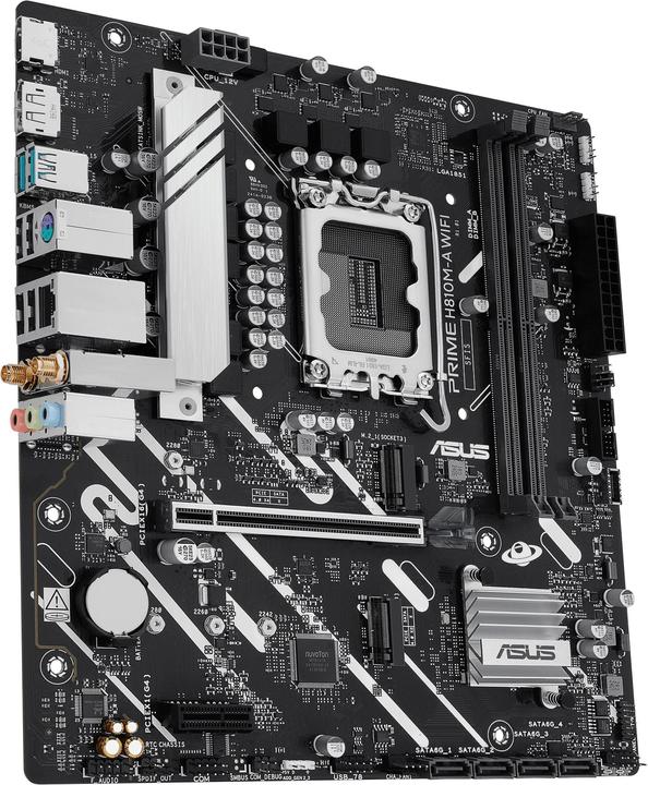 Produktbild ASUS PRIME H810M-A WIFI (LGA 1851, Intel H810, uATX)