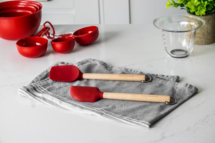 Productafbeelding KitchenAid Mini Berkenhouten Spatels
