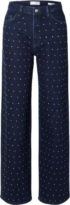 Produktbild Selected Femme Strass Wide Fit Jeans (W32/L32)