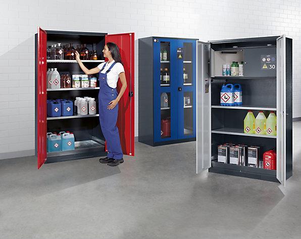 Actual product image asecos chemical cabinet (105.50 cm, 195 cm)