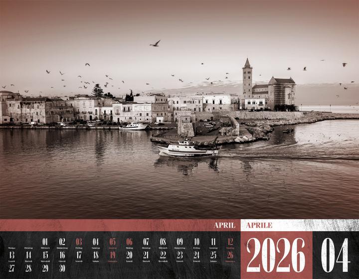 Immagine prodotto La Dolce Vita - Italienische Lebensart Kalender 2026 (54 x 42 cm, Copertina rigida, Italiano, Tedesco)