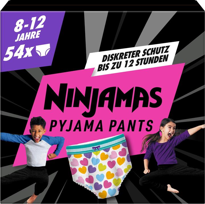Image du produit Pampers Ninjamas (Taille L, Pack mensuel, 54 pièce(s))
