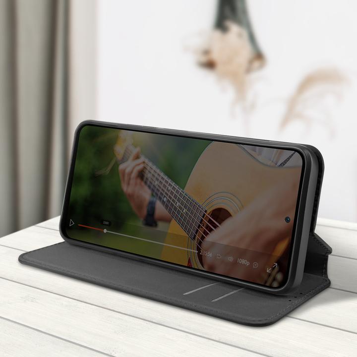 Actual product image Avizar Classic Edition, back cover with magnetic flap Series (Xiaomi Redmi 6A)