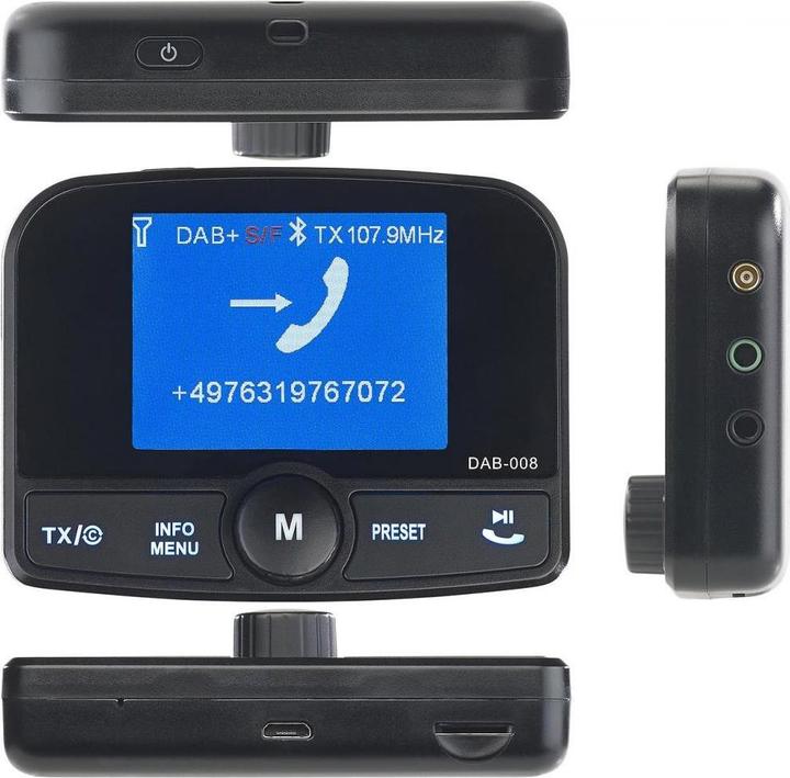 Actual product image Auvisio Car DAB+/DAB receiver