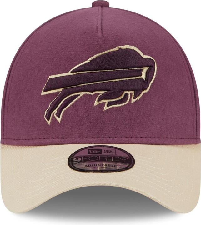 Produktbild New Era A-Frame 9Forty Cap MOLESKIN Buffalo Bills maroon (One Size)