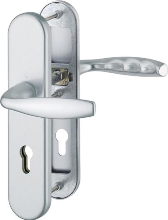 Actual product image Hoppe Protection set New York 1810H/3331/3410 Aluminium F1 72 mm 42-47 mm (Door handle)