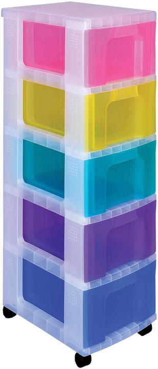 Really Useful Box Bloc tiroir Rainbow (30 x 42 x 93 cm)