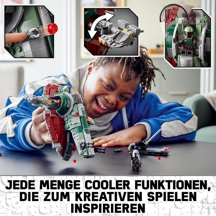 Actual product image LEGO Star Wars 75312 Boba Fett's spaceship (75312, LEGO Star Wars)