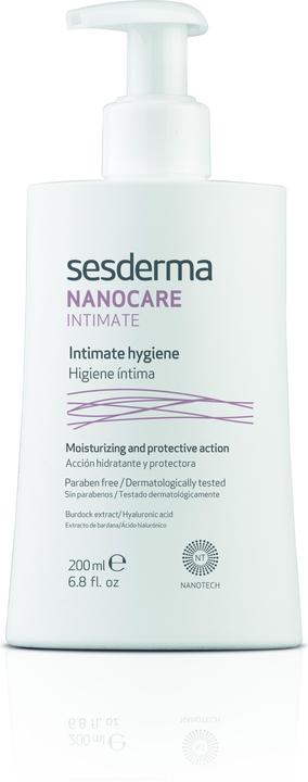 Actual product image Sesderma NANOCARE INTIMATE higiene íntima 200 ml (200 ml, Intimate gel)