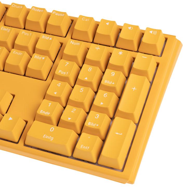 Immagine prodotto Ducky Tastiera da gioco One 3 gialla, LED RGB - MX blu (DE, Cablato)