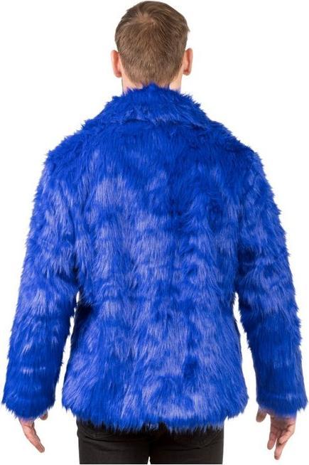 Produktbild Chaks Jacke - Kunstfell: Blau (XXL)