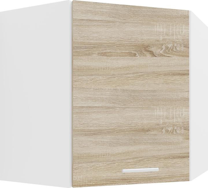 Produktbild VCM Eckschrank Küchenschrank Hängeschrank Küche Küchenmöbel Esilo (60 x 57 x 57 cm)