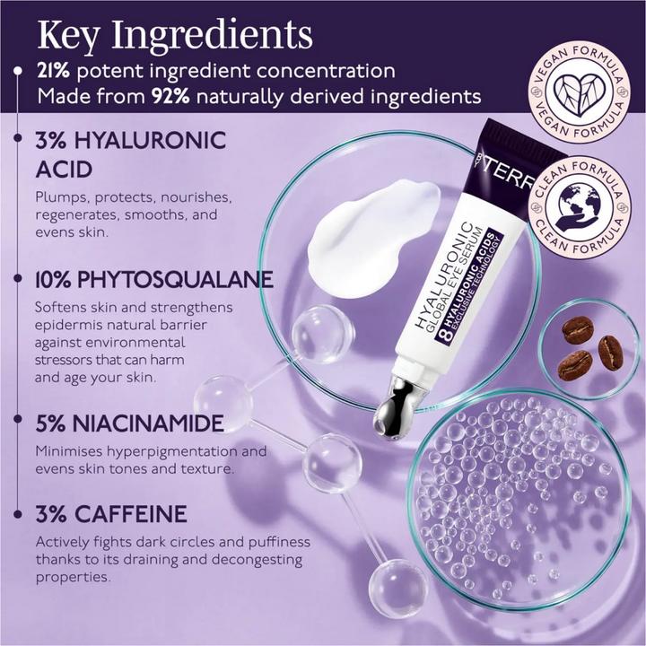 Produktbild By Terry Hyaluronic Global Eye Serum (Serum, 15 ml)