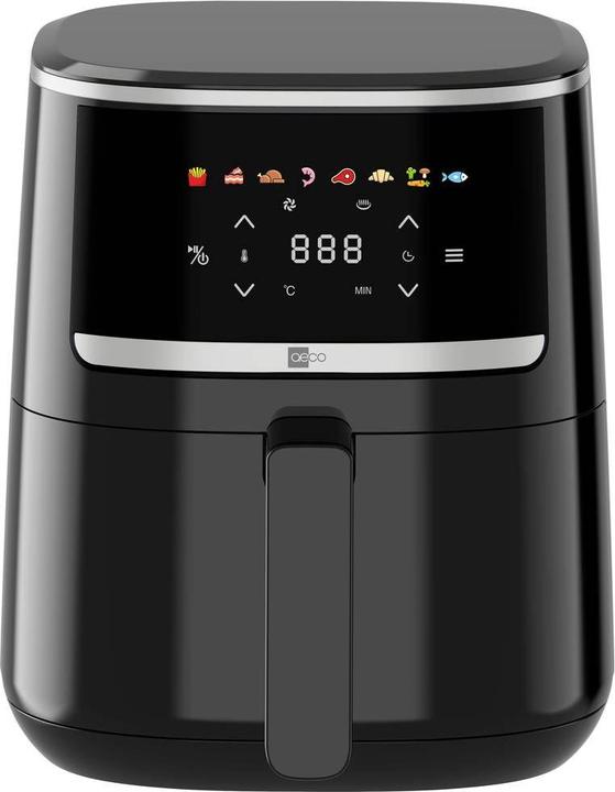 Immagine prodotto Aeco COMPACT Friggitrice ad aria calda 1500 W Funzione timer, rivestimento antiaderente Debolezza