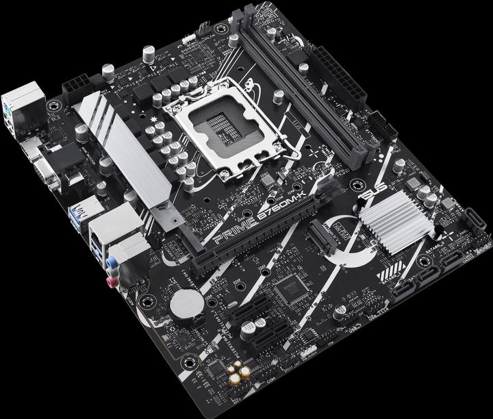 Actual product image ASUS PRIME B760M-K (LGA 1700, Intel B760, mATX)